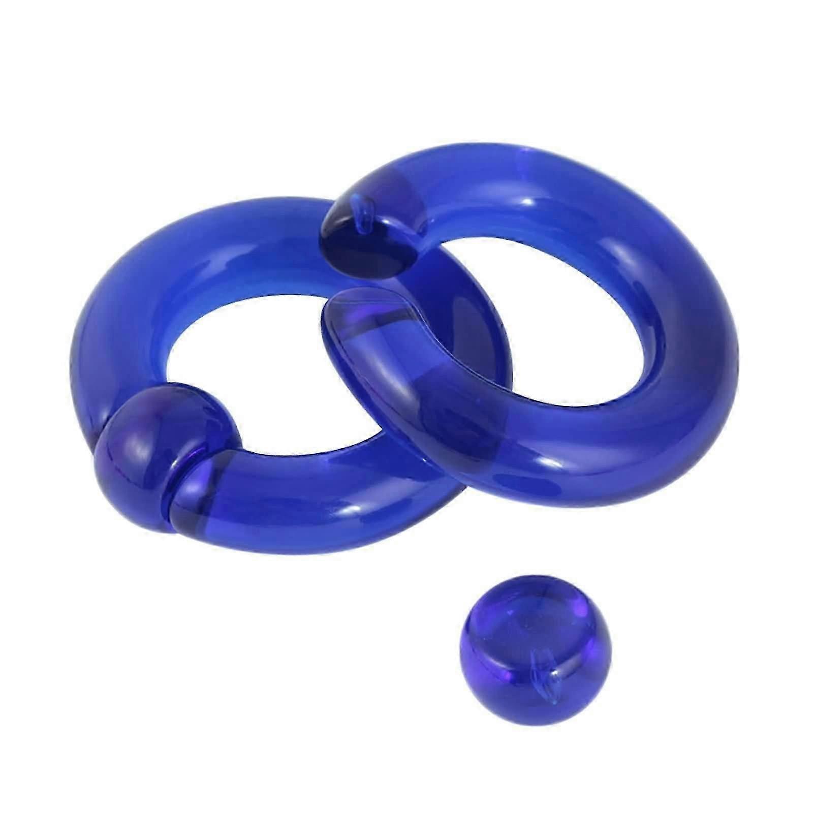 Acrylic Ear Tunnel Plug Earrings for Women's