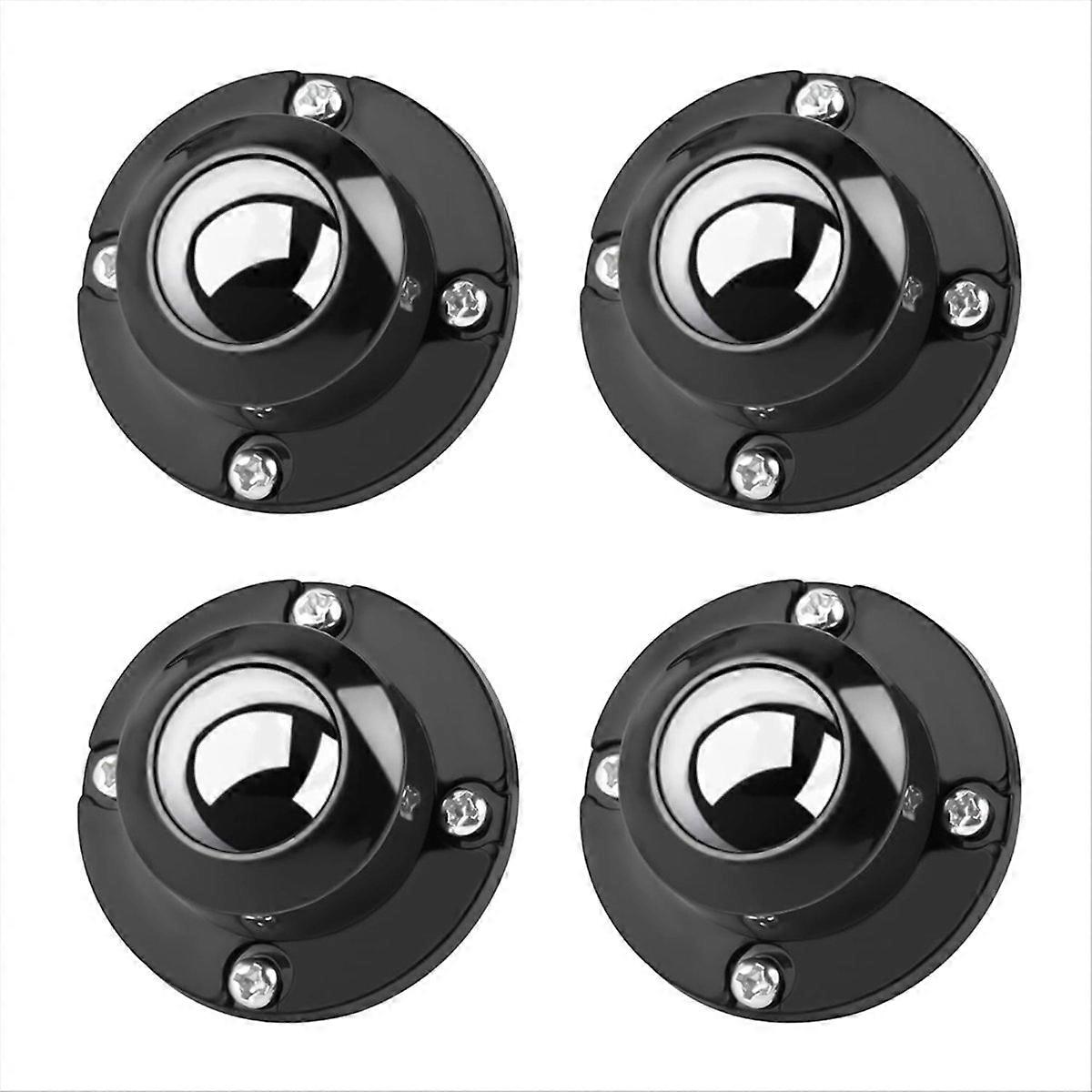 Updated Self Adhesive Caster Wheels 4 Pack, Stick On Wheels