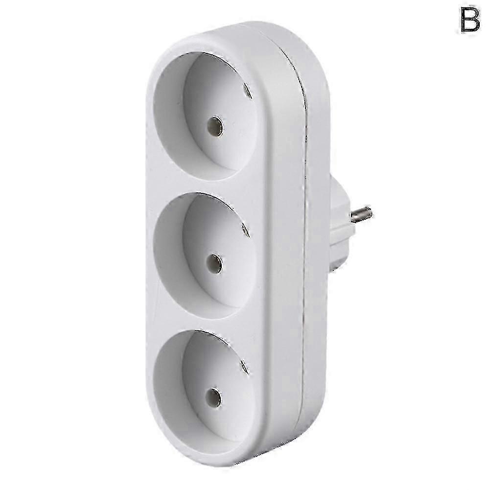 Eu Ground Socket Adapter Plug Extension Outlet Converter 3500w