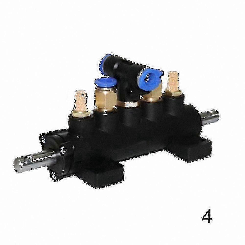 Durable 5-Way Foot Pedal Valve for Tire Changers, High-Temperature Resistant Plastic Components