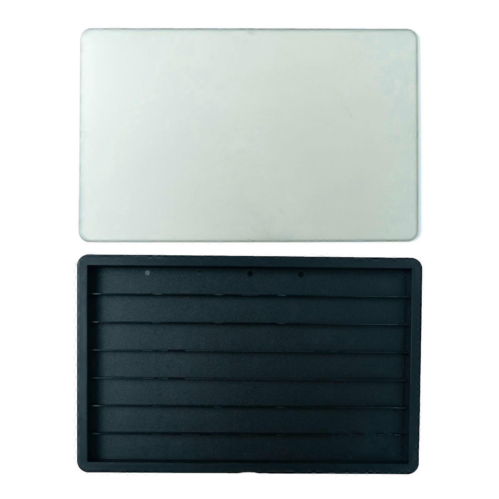 3 Layer Stackable Keycap Storage Case Dustproof Holder Keycap Storage Box Arrangement Keyboards Maintenance  Black