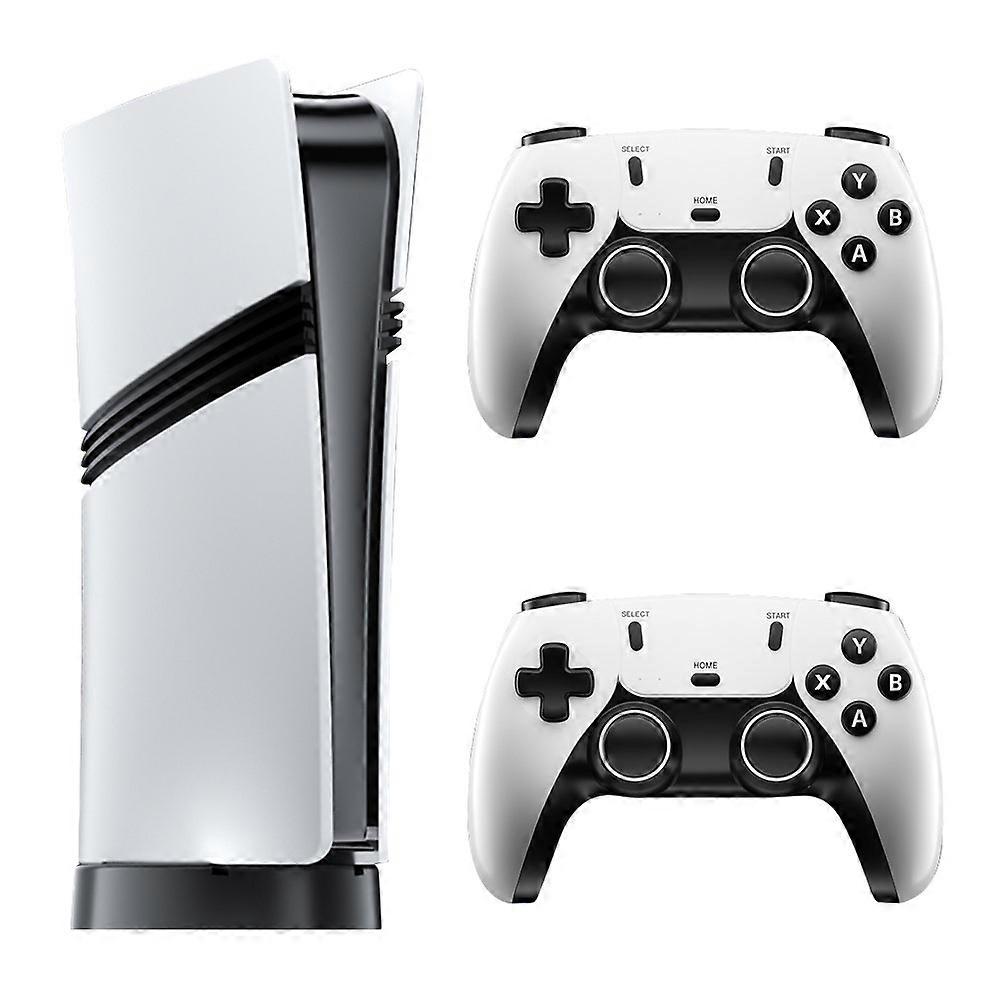 GS5 pro TV Gaming Box Retro Game Console 30000 Games 53 Emulators 4K HD Output with 2 Controllers and 128GB TF Card