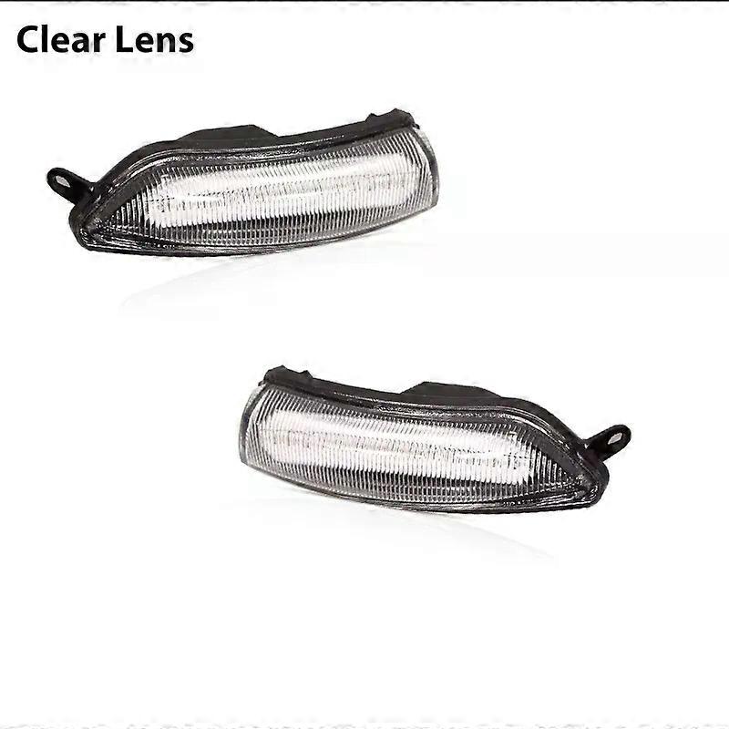 2PCS Car Amber Strip Sequential Flash Side View Mirror Light For For 2011-2020 Chrysler 300 Turn Signal Blinker Light Assembly