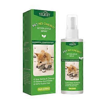 100ml Anti-Pet Bite Spray - Pet-Restricted Area Spray - Repels Pets Indoors and Outdoors, Long-Lasting Protection Against Cat and Dog Biting