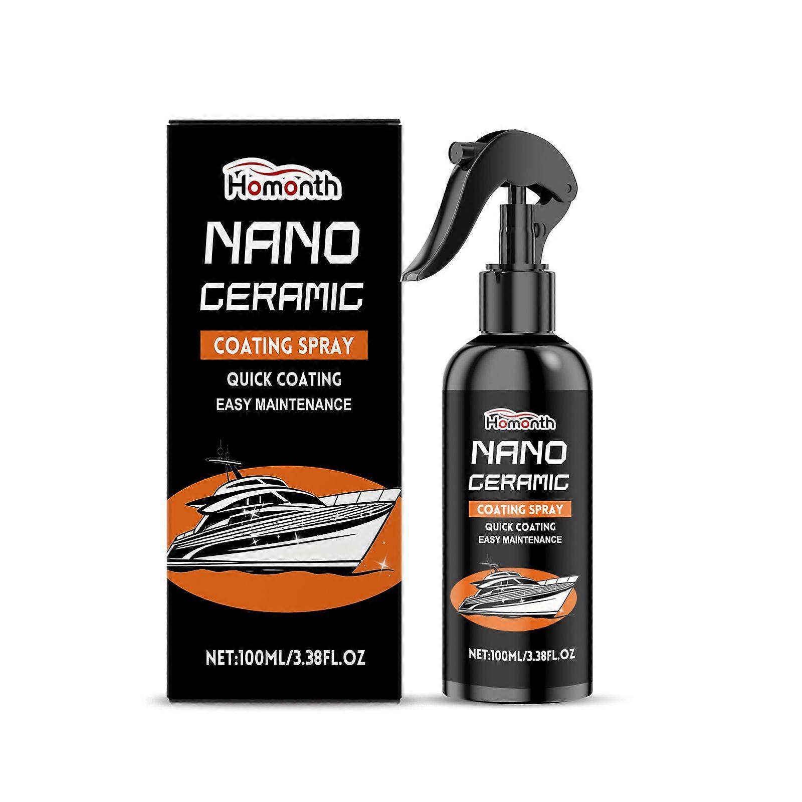Homonth Nano Ceramic Coating Spray  Cleans Renovates