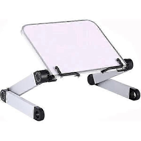 Height and Angle Adjustable Large Book Holder, Reading Support with Aluminum Arm and Binding Clips