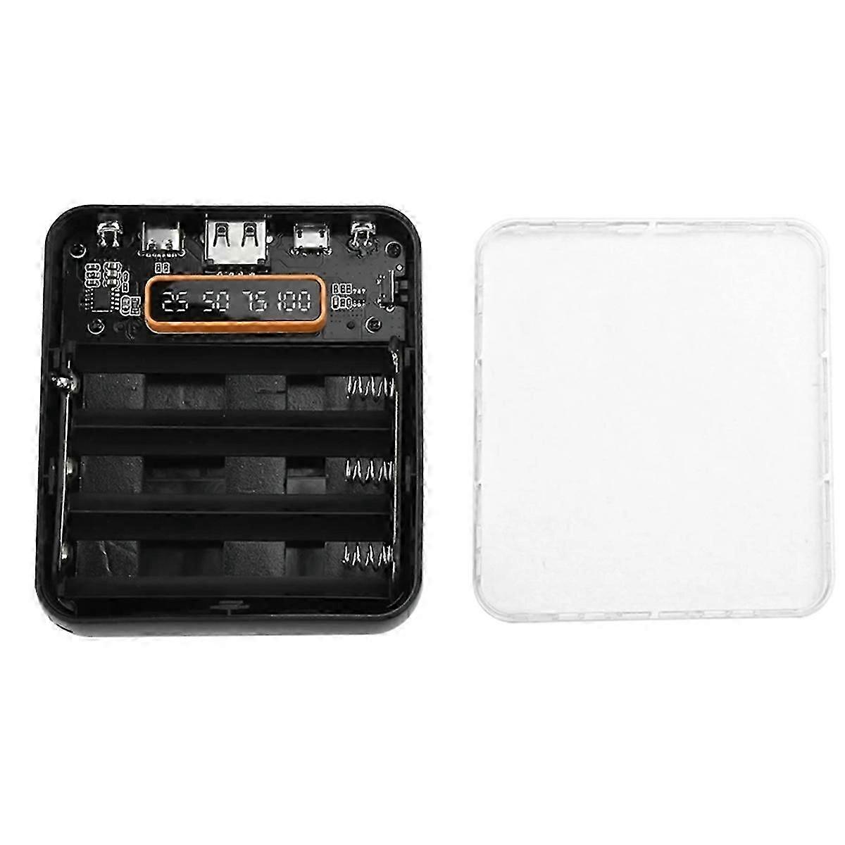 unique Mobile Power DIY Case 5V2A LED Digital Display Electricity Indicator