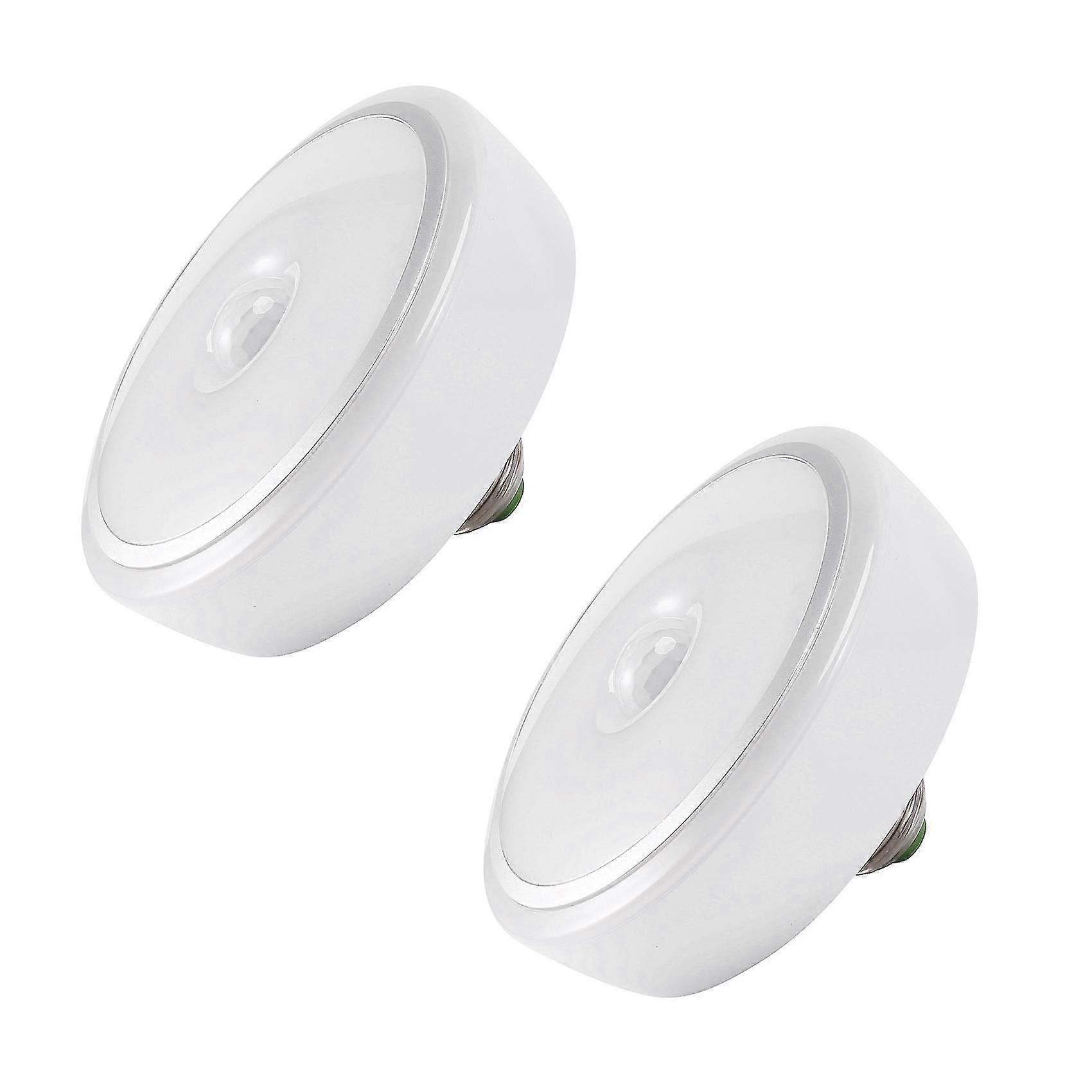 2x 15W Motion Sensor Light Bulb - Super Bright Motion Activated Led Bulb avec Motion Pir Infrared S