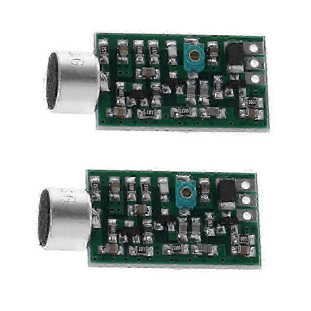 2pcs FM mitter Module Board Interception Microphone V4.0 Core Board Mini mitter Module YY