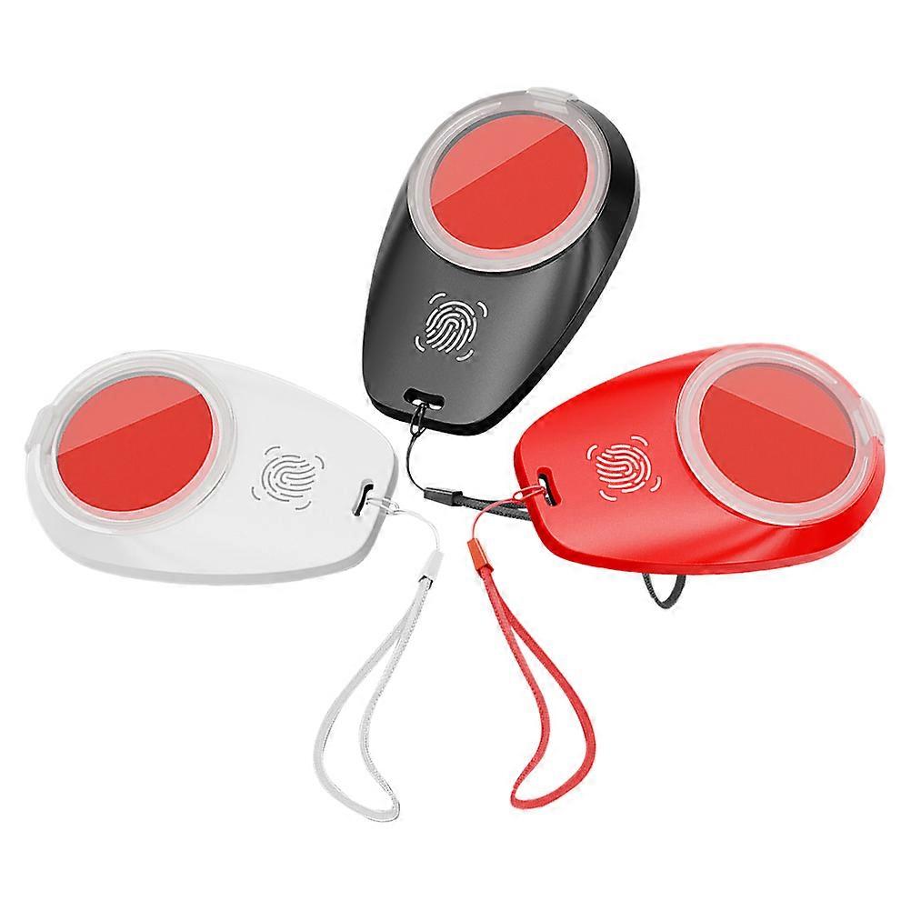 Portable Fingerprint Ink Pad for Security Use 3Pcs with Lanyard