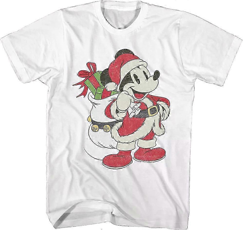 Mickey Mouse Santa Claus Disney T-shirt Rockinstone