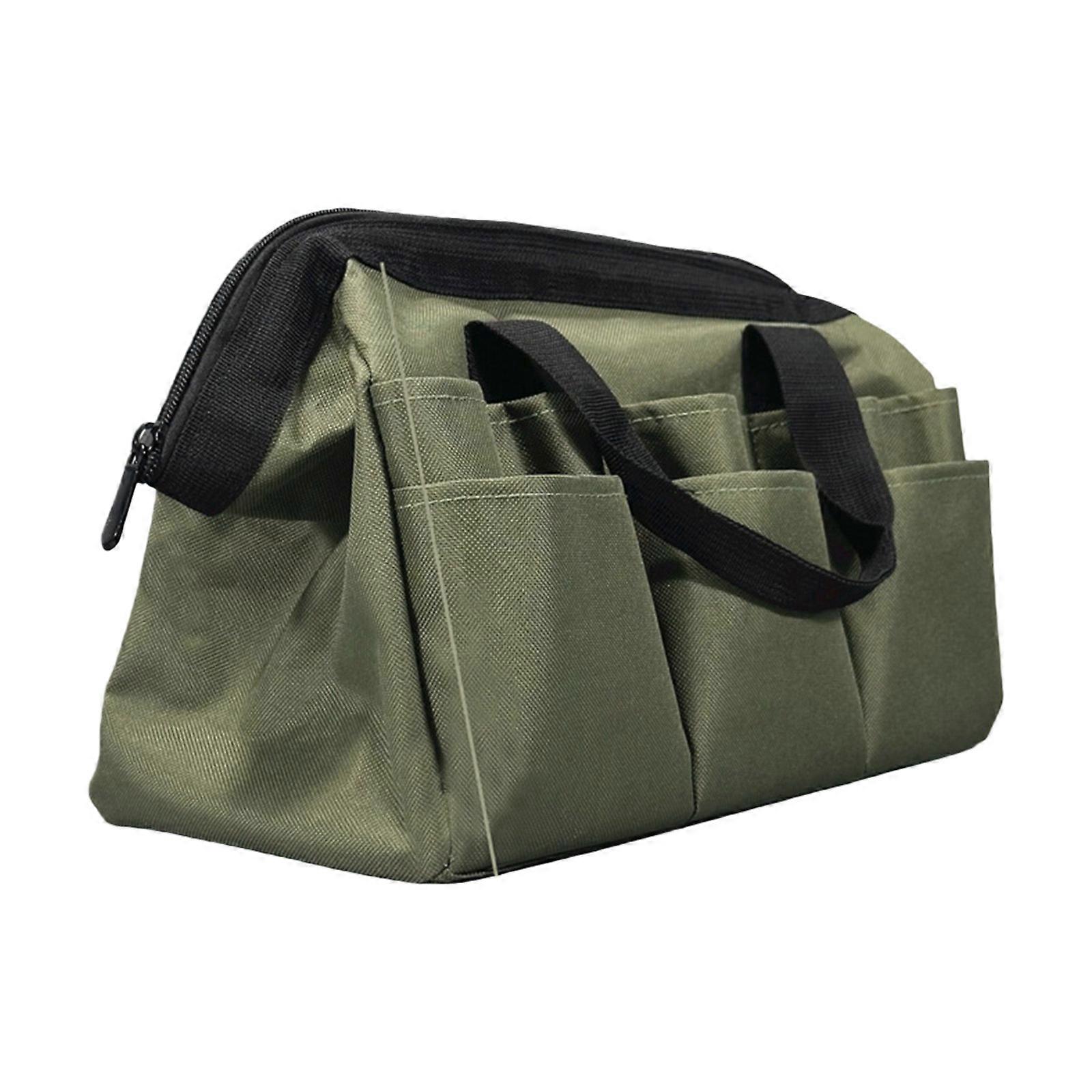 Heavy Load Waterproof Tool Storage Bag Spacious Compartment Reiforced Handle For Mechanics Electricians Multicolor