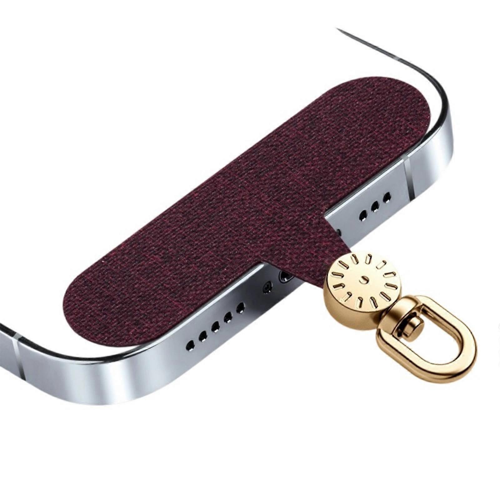 Global Phone Stand Pad 360 Turn Function Untarnished Hook Against Drop Security  Claret