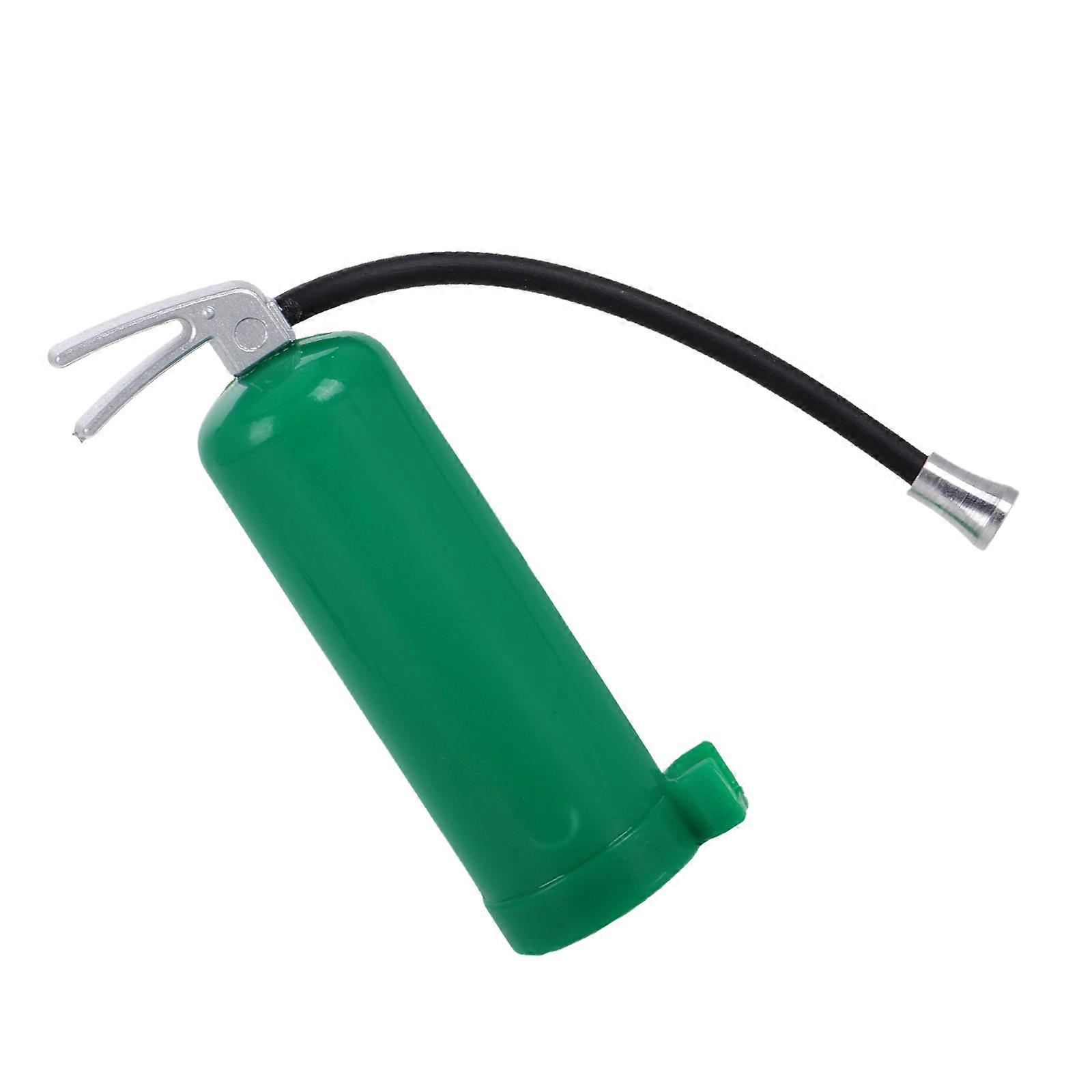Miniature Fire Extinguisher Model for Decor 1 Piece Durable Green Accessory