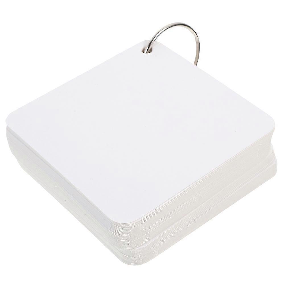 Blank Cards White Paper Note Cards for Decor 300 Sheets Portable Set