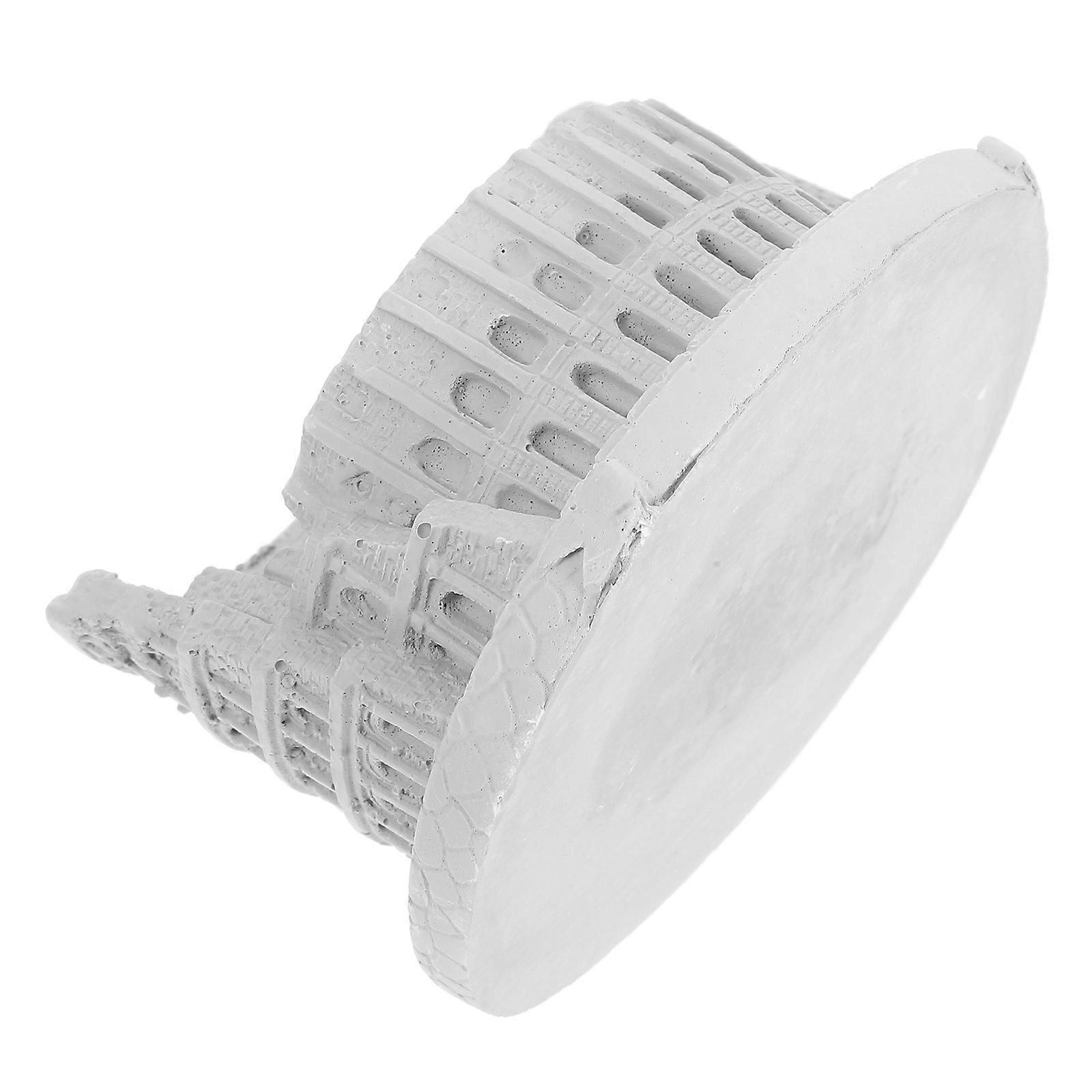 Plaster Aroma Diffuser Cup Roman Architecture Decor for Bedroom