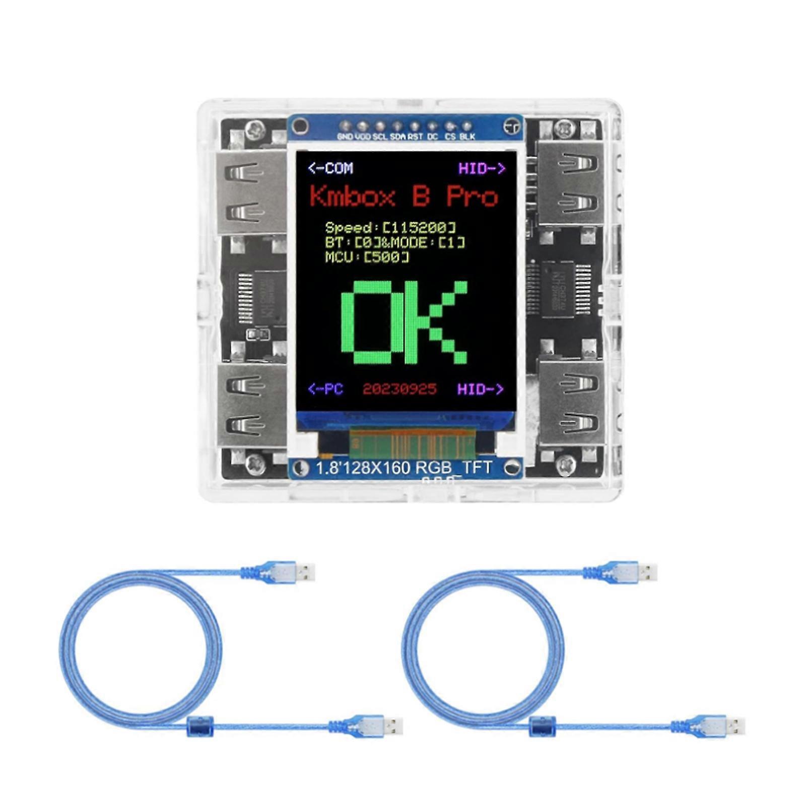 Double PC Play Manager Link With Separate Communication Harbors For Keyset Mouse And Meet Computer Control Multicolor
