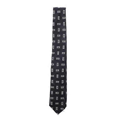 Boss Patterned Silk Tie