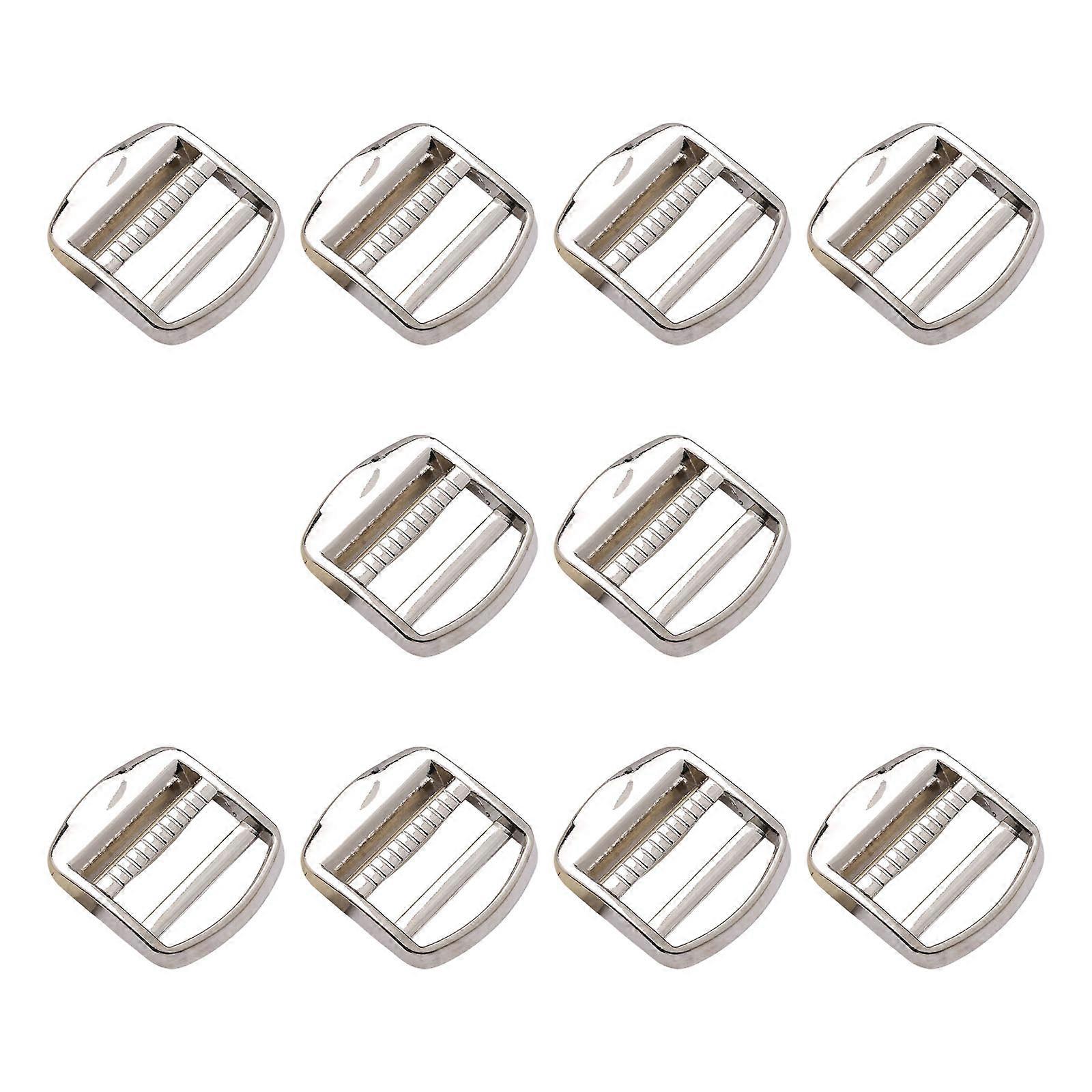 Backpacks Strap Adjuster Buckle Alloy Hardware for Students Commuters and Enthusiasts  silver