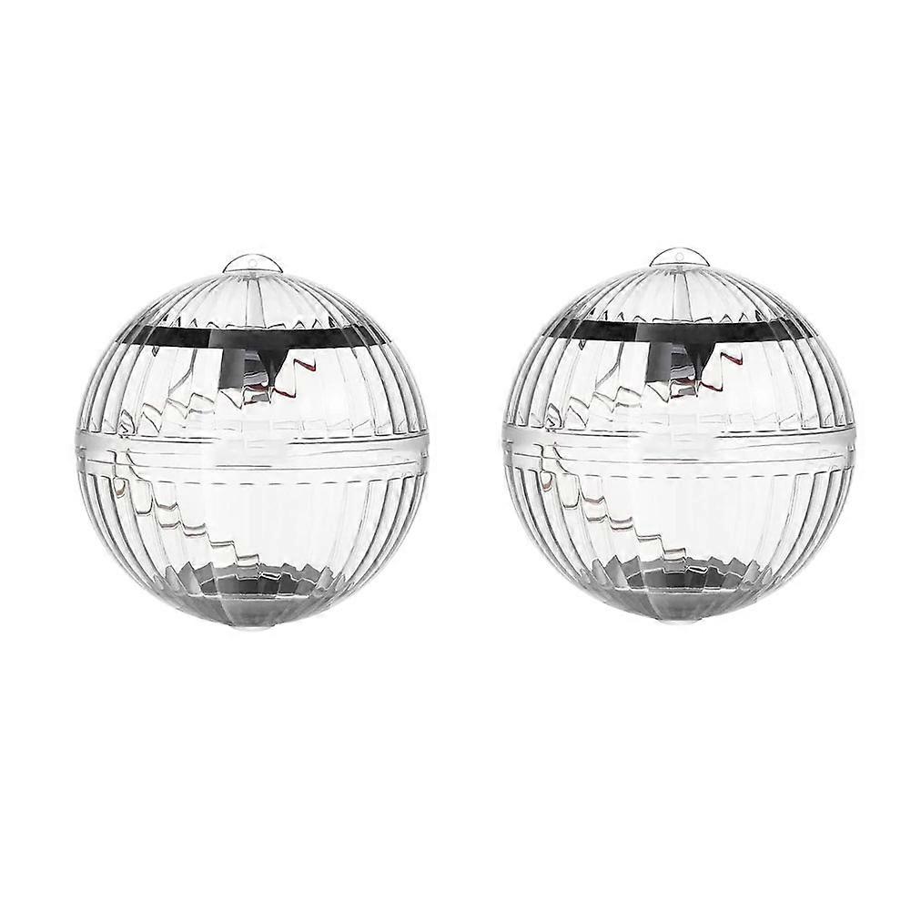 2PCS Solar Floating Pool Light, Waterproof LED Color Changing Solar Pond Lights Water Floating Lights