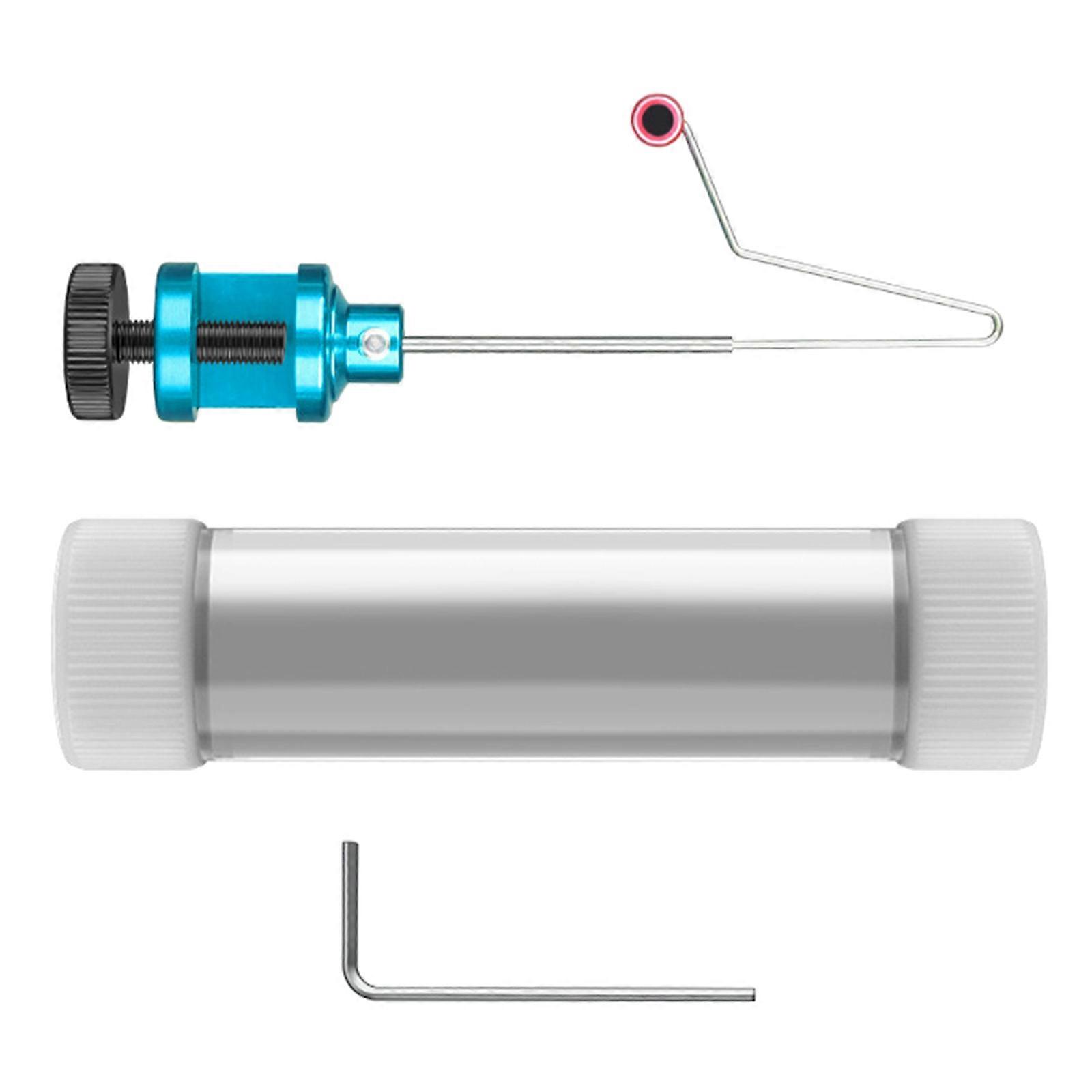 Fishing Hook Extractor Tool with Storage Tube Unhooking Disgorger Fish Hook Remover Tool Fish Hook Quick Removal Device  Blue