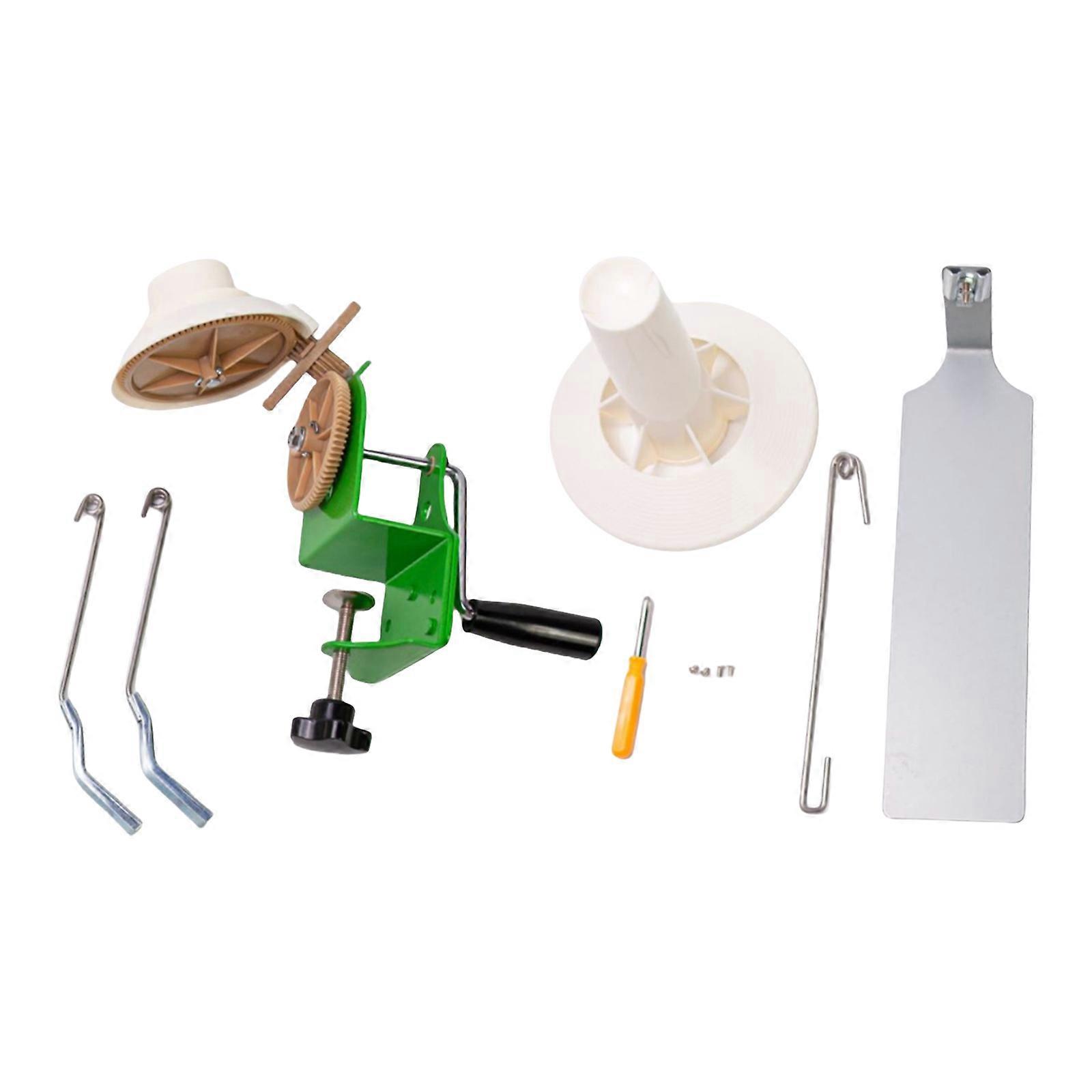 Manual Yarn Winder Easy to Set Up Yarn/Fiber/Wools/String Winder Needlecraft Yarn Winder Hand Operated Multicolor