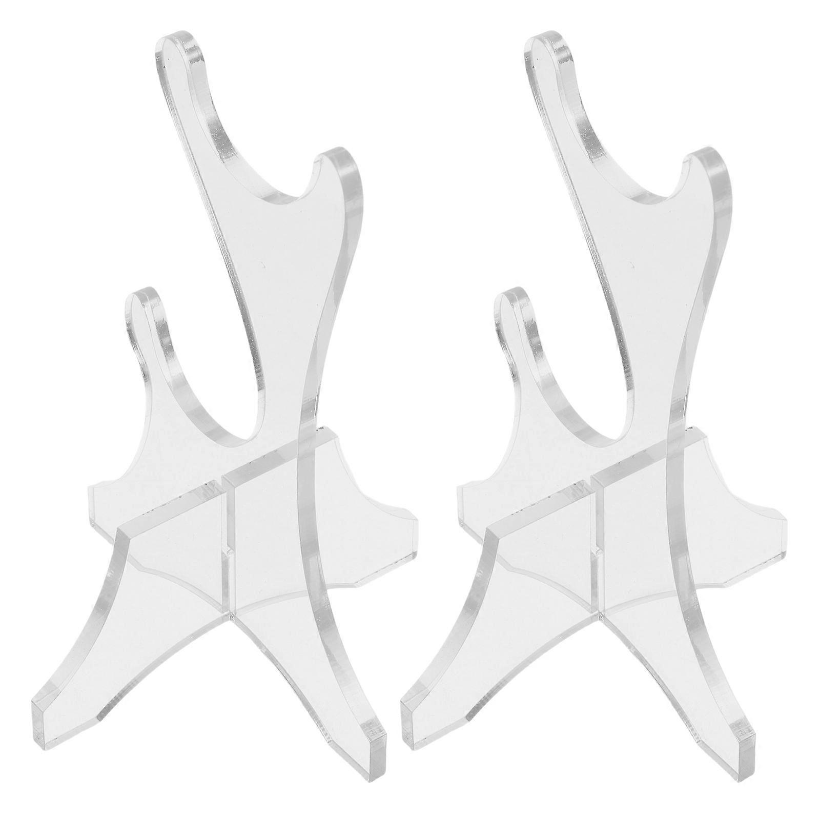 Sword Display Stand Acrylic 10Pcs for Displaying on Tabletop