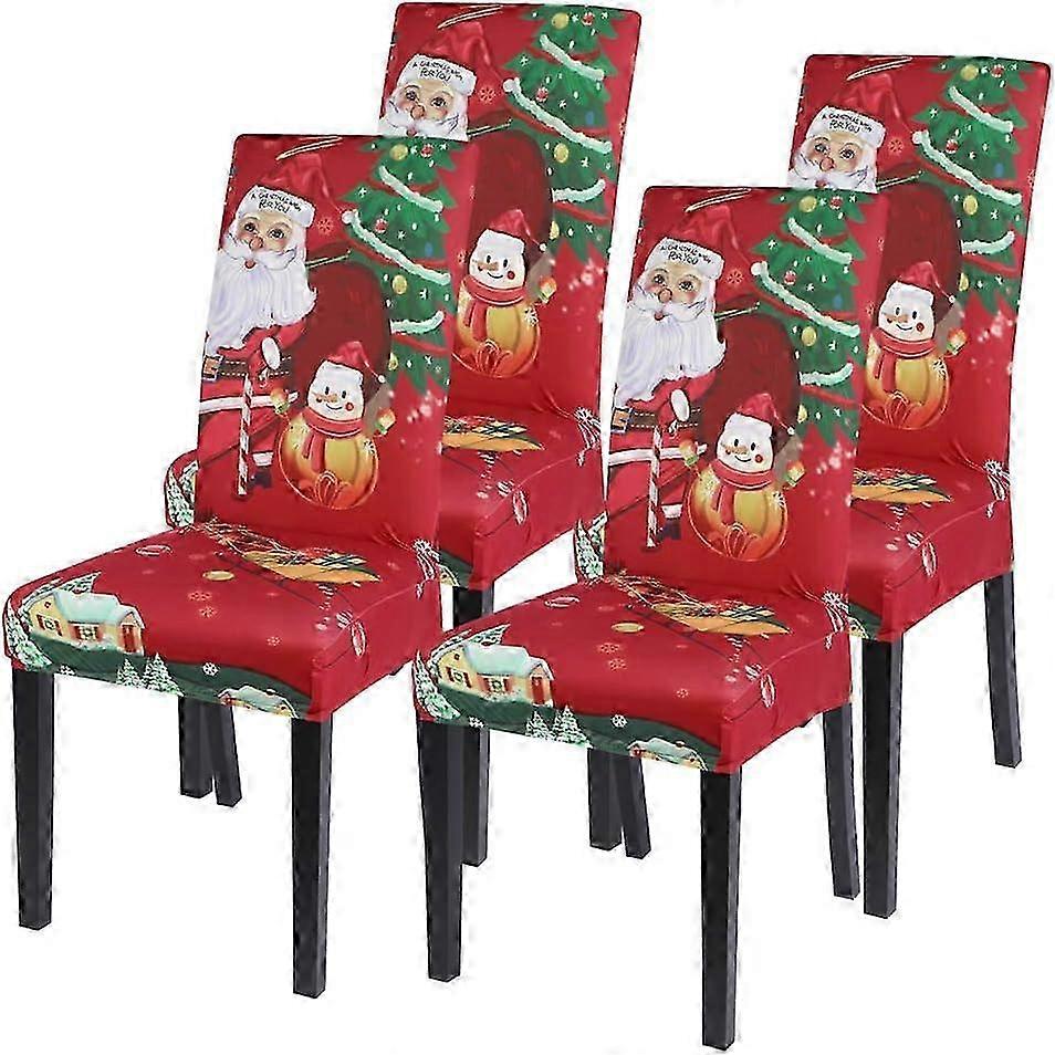 Julstolsöverdrag för julfestdekorationer