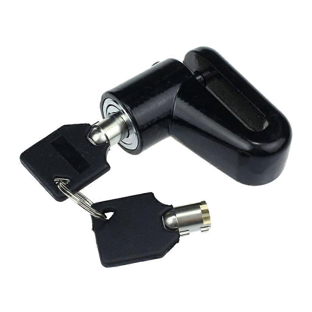 Bicycle Disc Brake Lock Anti-Theft Wheel Security Lock with Plastic Frame & Key