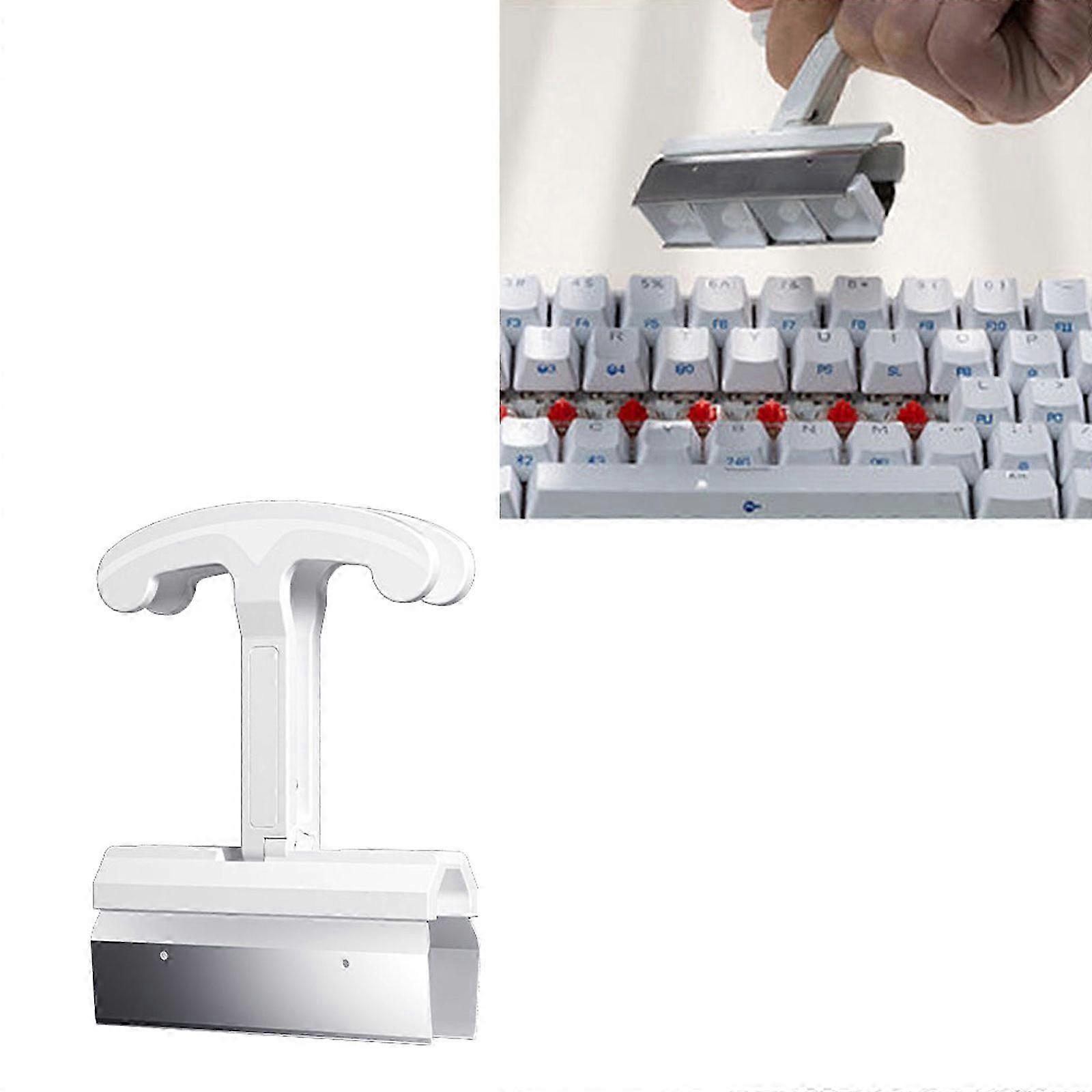 Keycap Puller 4Keys Removal Tool Keycaps Remover for Mechanical Keyboards Removing Fixing Tools White