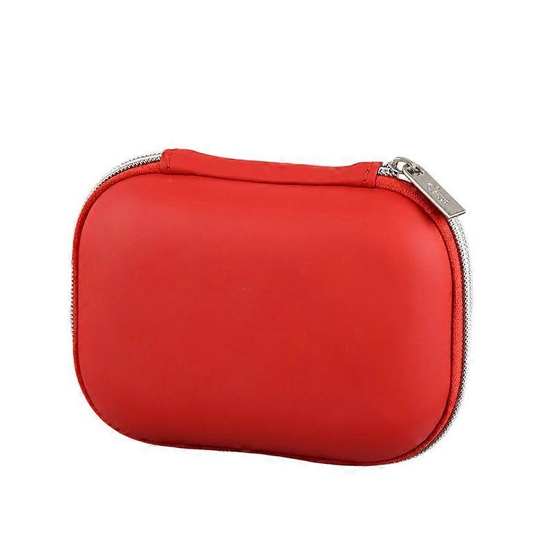 Portable small-sized zipper hand-held eva first aid storage bag
