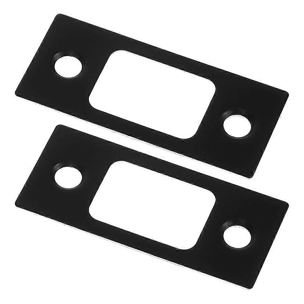 Corner Strike Plate Door Corner Hardware for Working Space Smooth Operation 2PCS