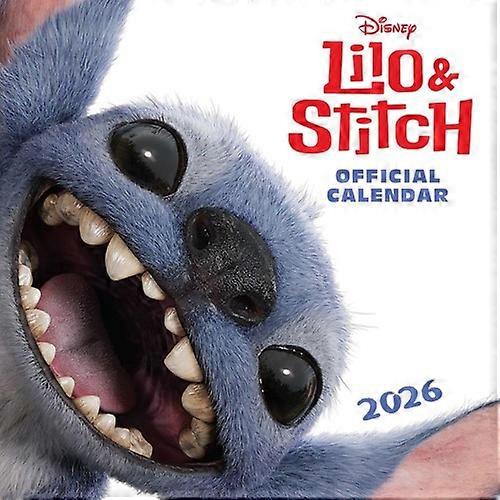 Lilo & Stitch Live Action 2026 Square Wall Calendar