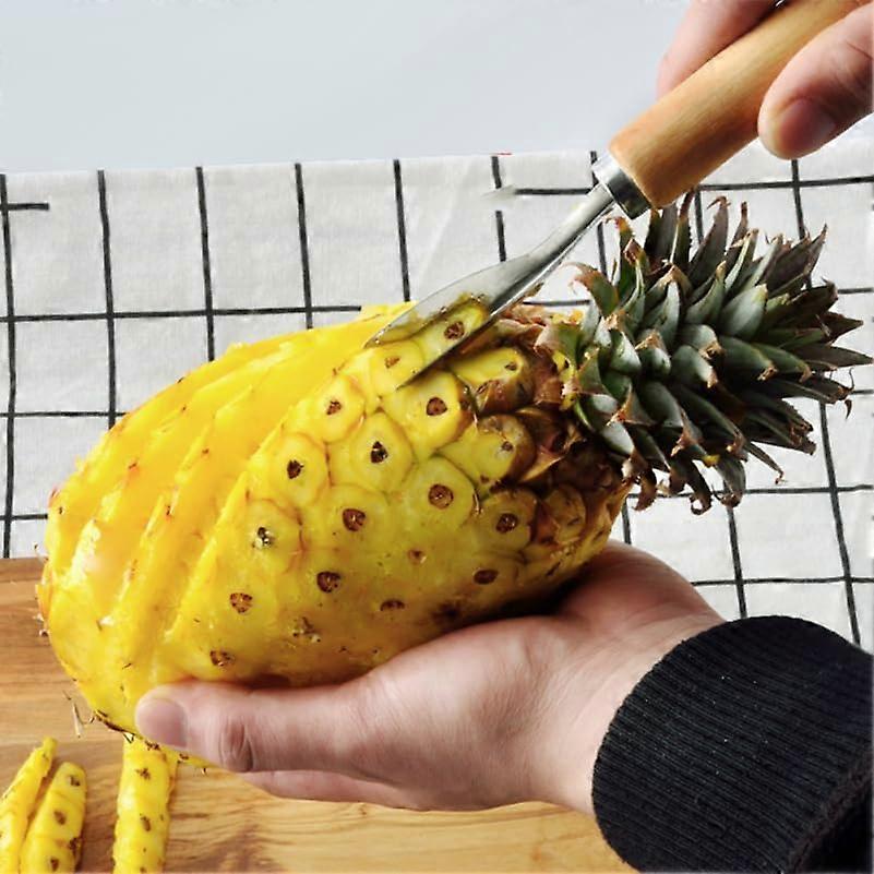 Stainless Steel Pineapple Cutter and Peeler Set with Corer Slicer and Eye Remover, 7pcs