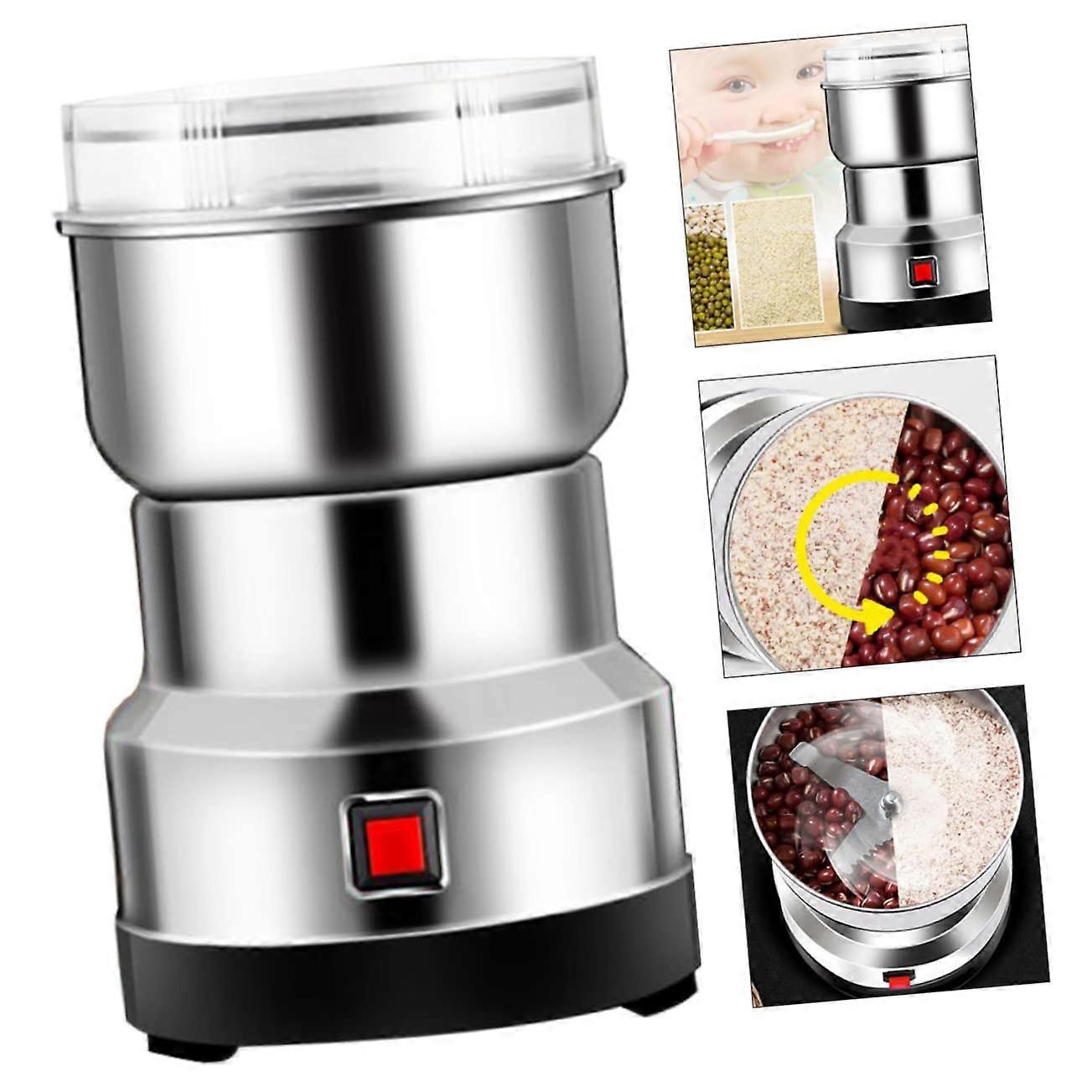 Electric Coffee and Spice Grinder with Speed Grinding, Easy Clean Detachable Design