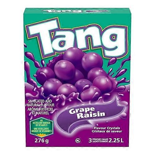 Tang Powdered Drink Mix Crystals Grape Flavour, 276 Grams (Case Of 20)