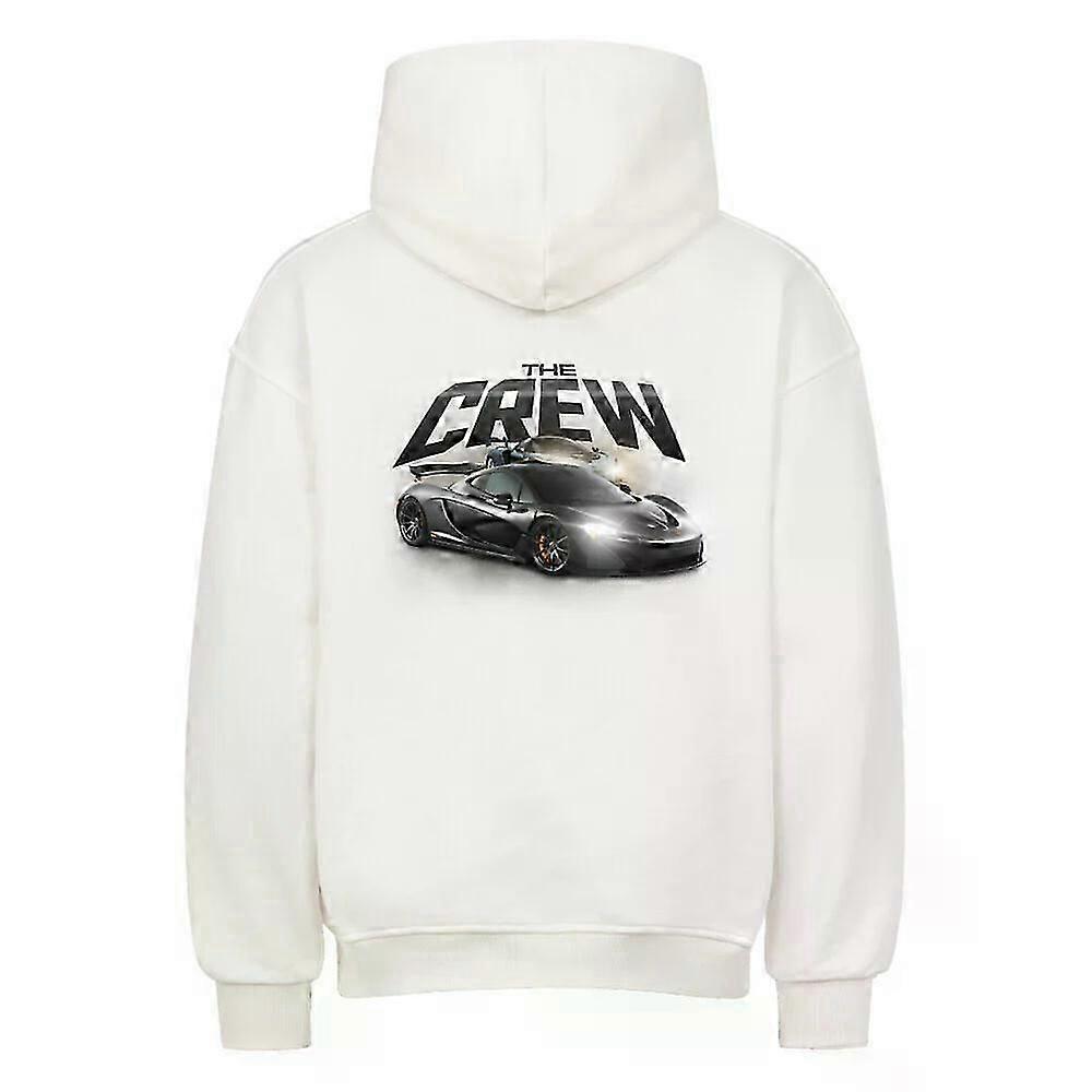 Sudadera con capucha blanca de The Crew