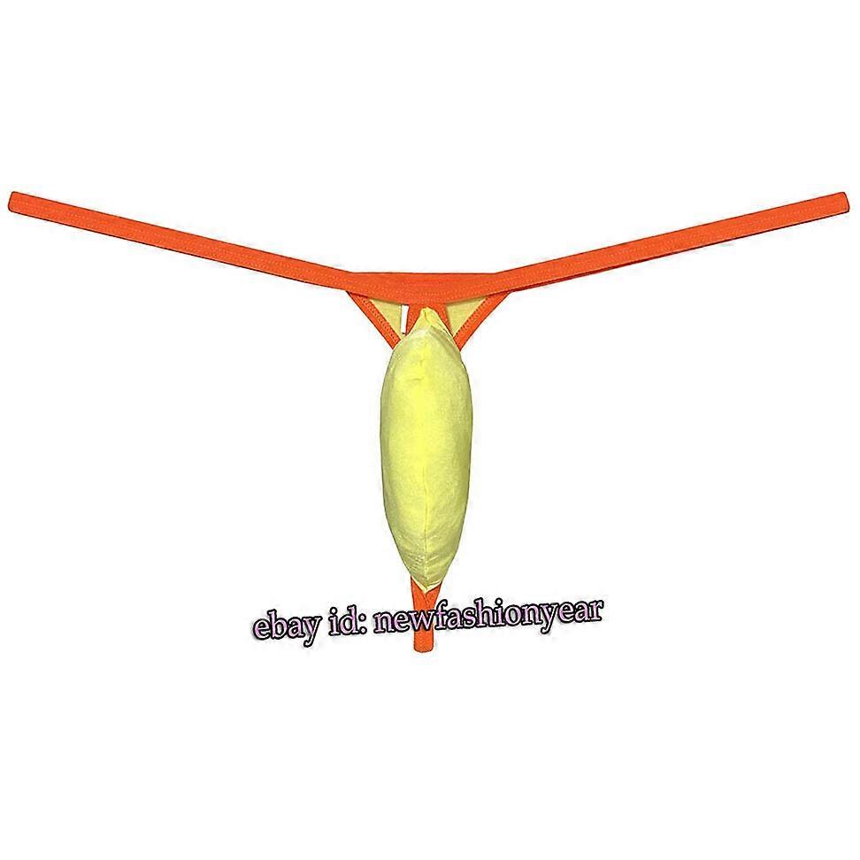 Men's Flex G-String Underpants T-Back Thin Tear Drop Pouch Enhancing Underwear