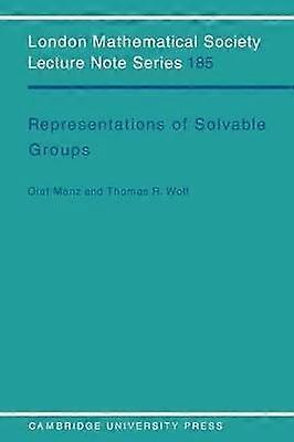 LMS 185 Represttns Solvable Groups London Mathematical Society Lecture Note Series Series Nummer 185