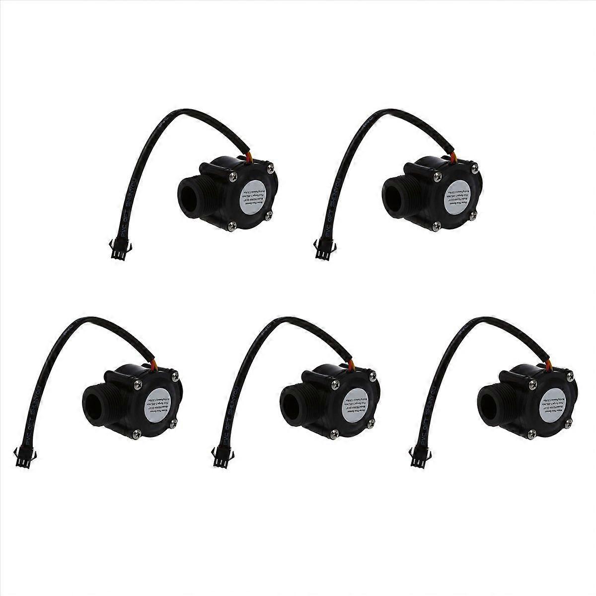 1-60L/Min DC 5-24V Hall Effect Water Flow Sensor Counter Meter FS300A