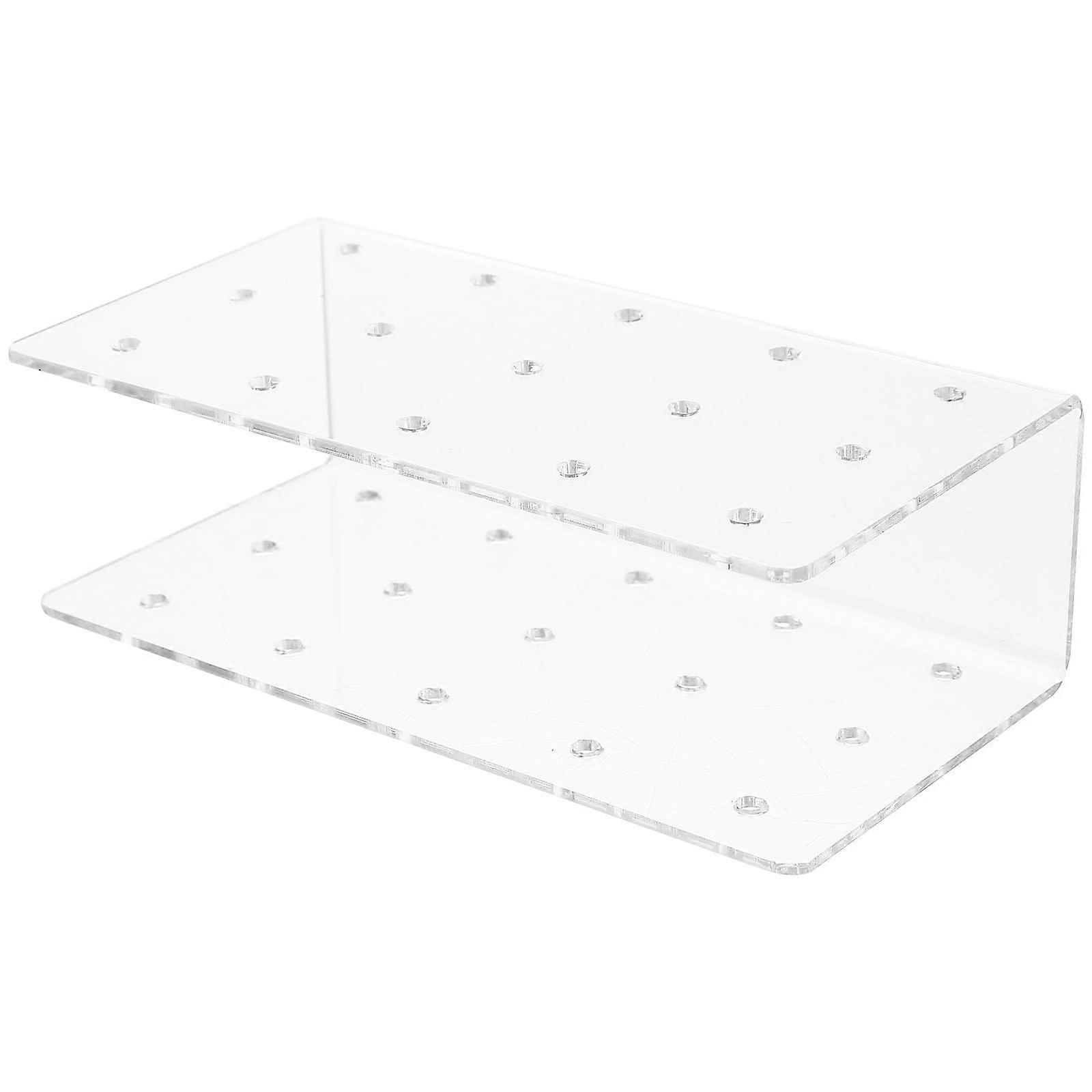 White Acrylic Lollipop Display Stand Candy Holder Rack for Party Table and Events