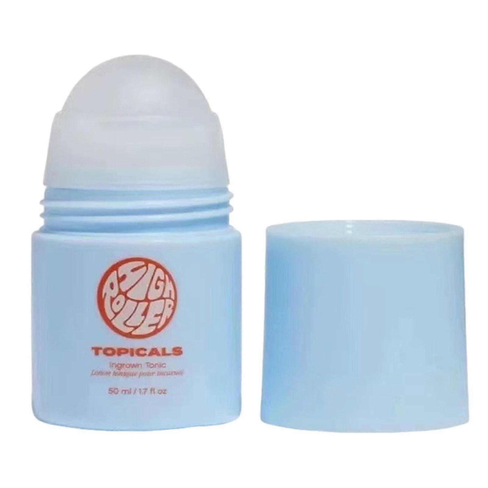 Roller Ball Ingrown Hair Serum Roll-On - Soothes & Calms Irritated Skin on Face, Armpits & Bikini Areas