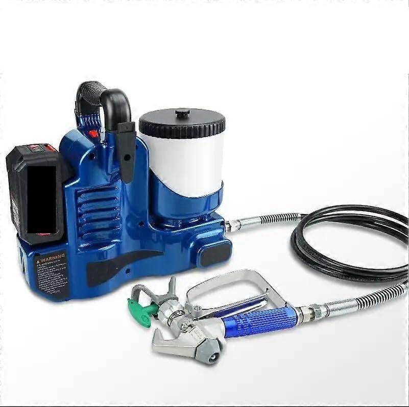 Cordless Paint Sprayer with SixSpeed Control, Battery Powered Backpack Design, 2 Batteries