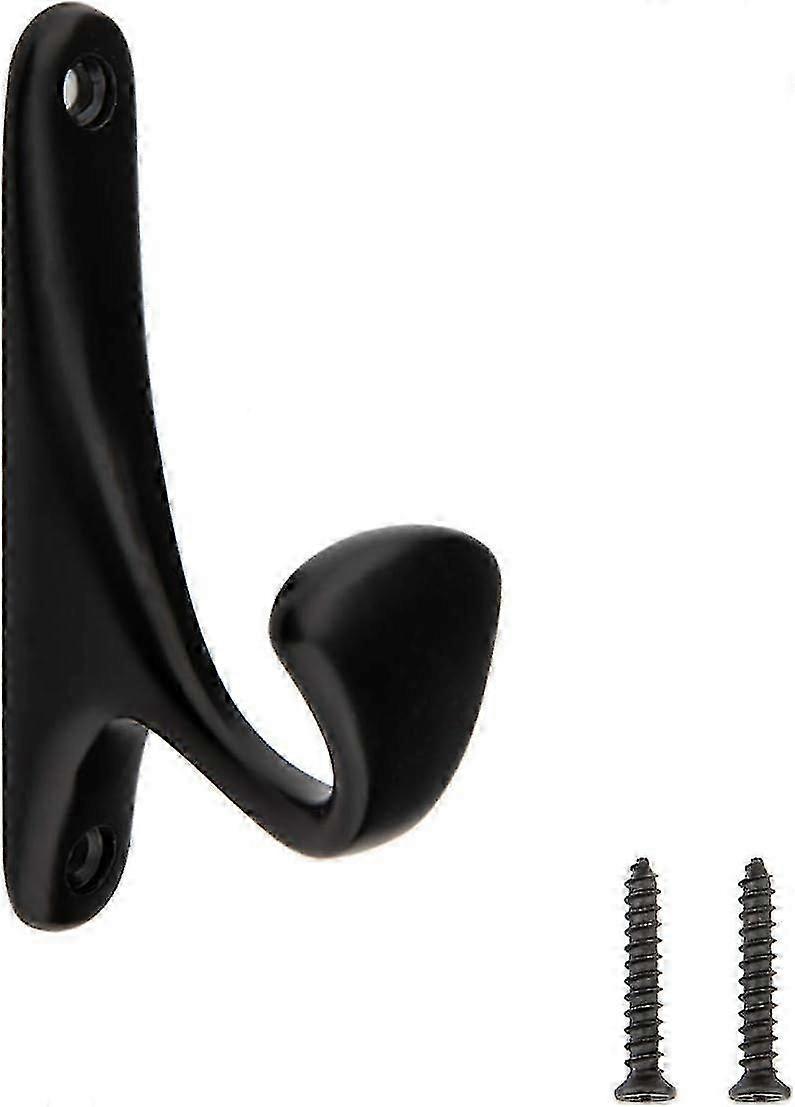 25-26 Coat Hook, Opaque Black