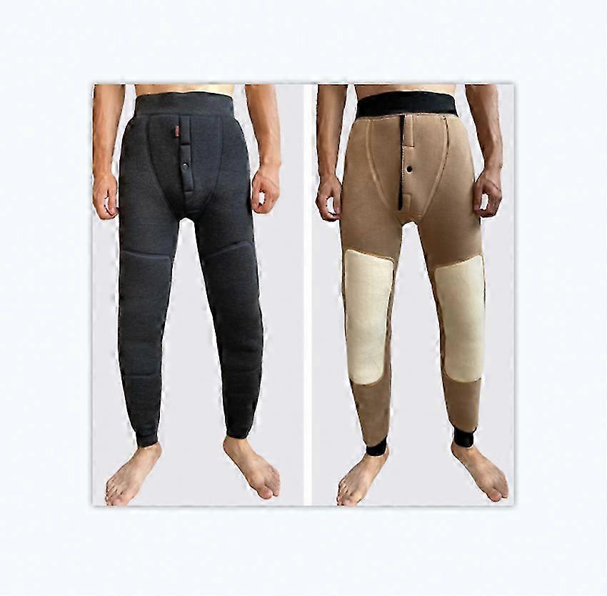 2025 Men's Slim Warm Plus Velvet Pants