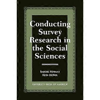 Conducting Survey Research In The Social Sciences - Isadore Newman