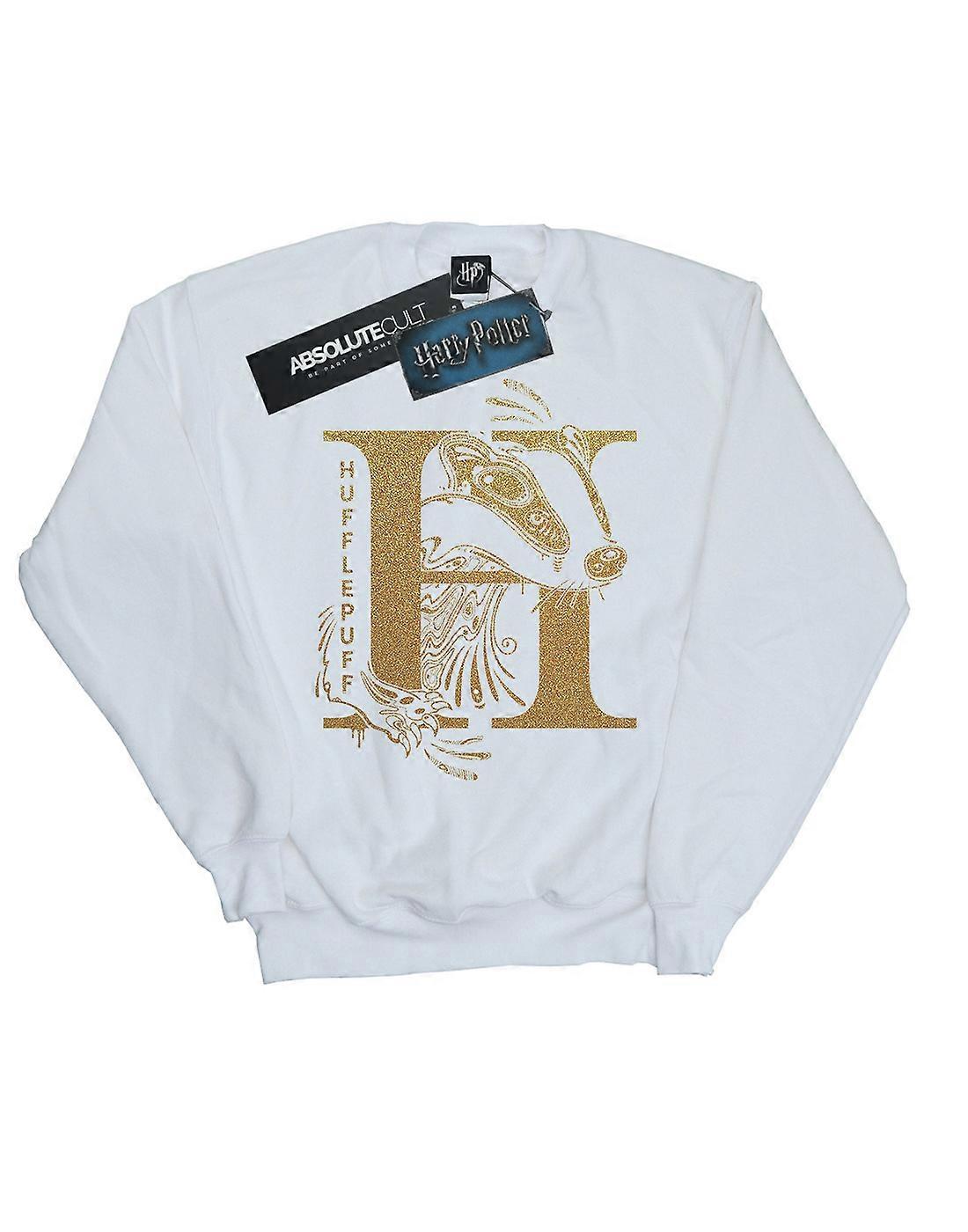 Harry Potter chicos Hufflepuff brillo sudadera