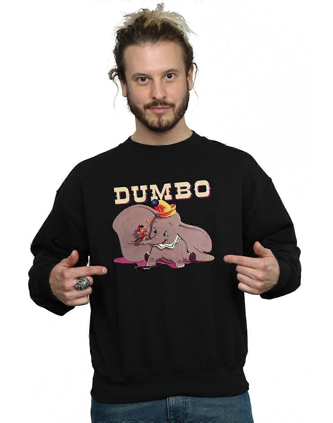 Disney Men's Dumbo Timothy's Trombone Sweatshirt