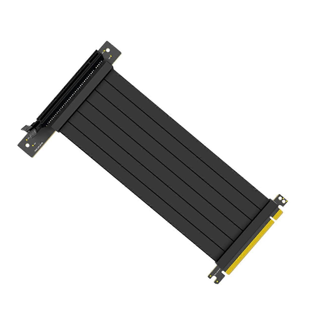 PCIe Riser Cable for GPU Easy Vertical Installation  Stability Flexible Extension for Graphics Card