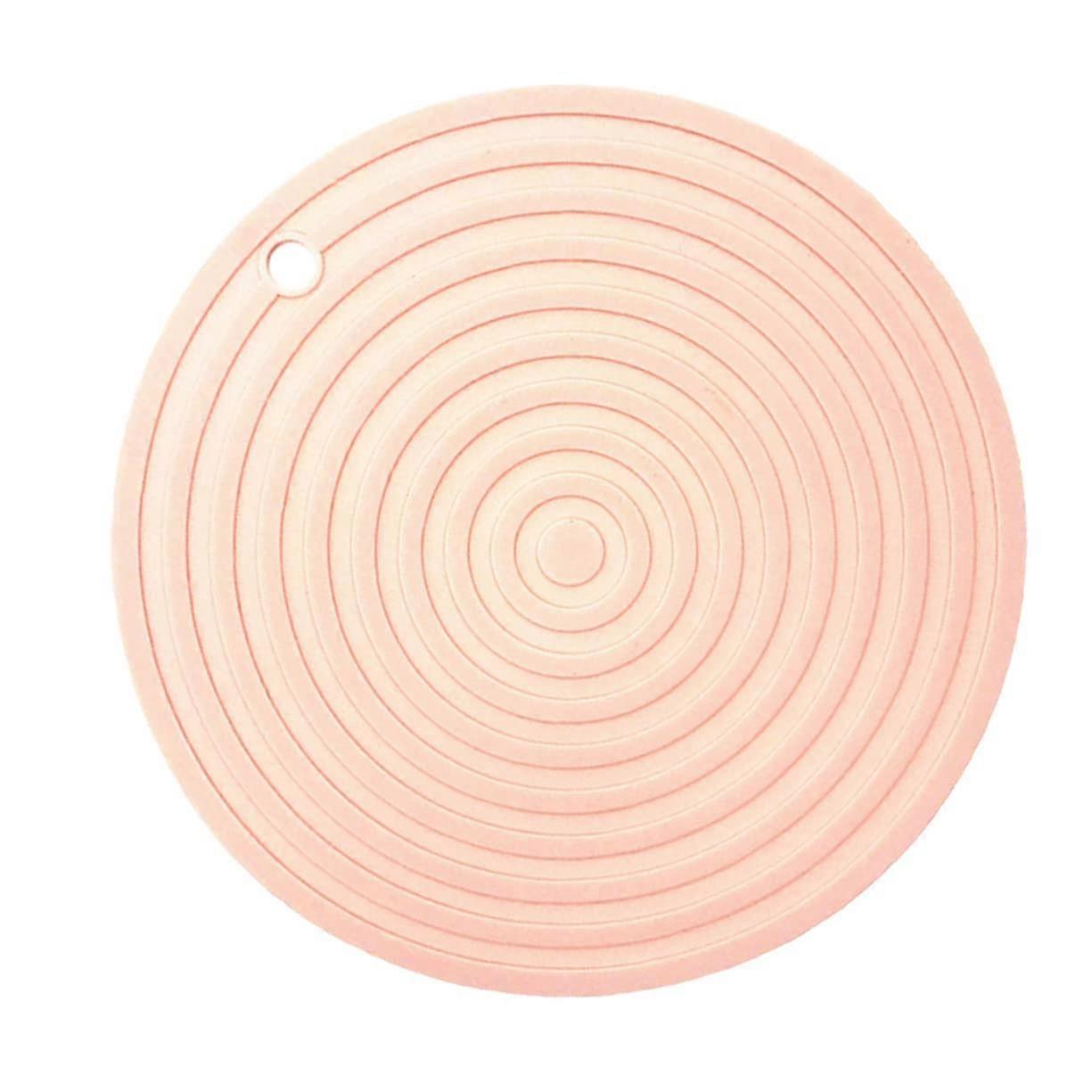 Large Silicone Table Placemat Heat Resistant NonSlip Dining Mat for Kitchen Use Beige